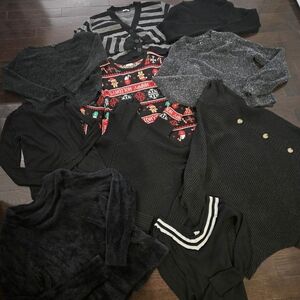 Bundle Of 10 Sweaters - Black
